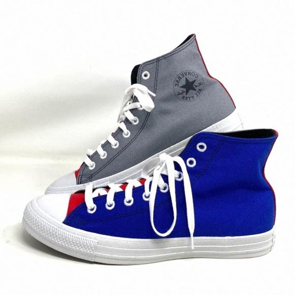 Converse Ctas High Top Blue Gray Canvas A03947C-GBRW Custom Sneakers Men’s